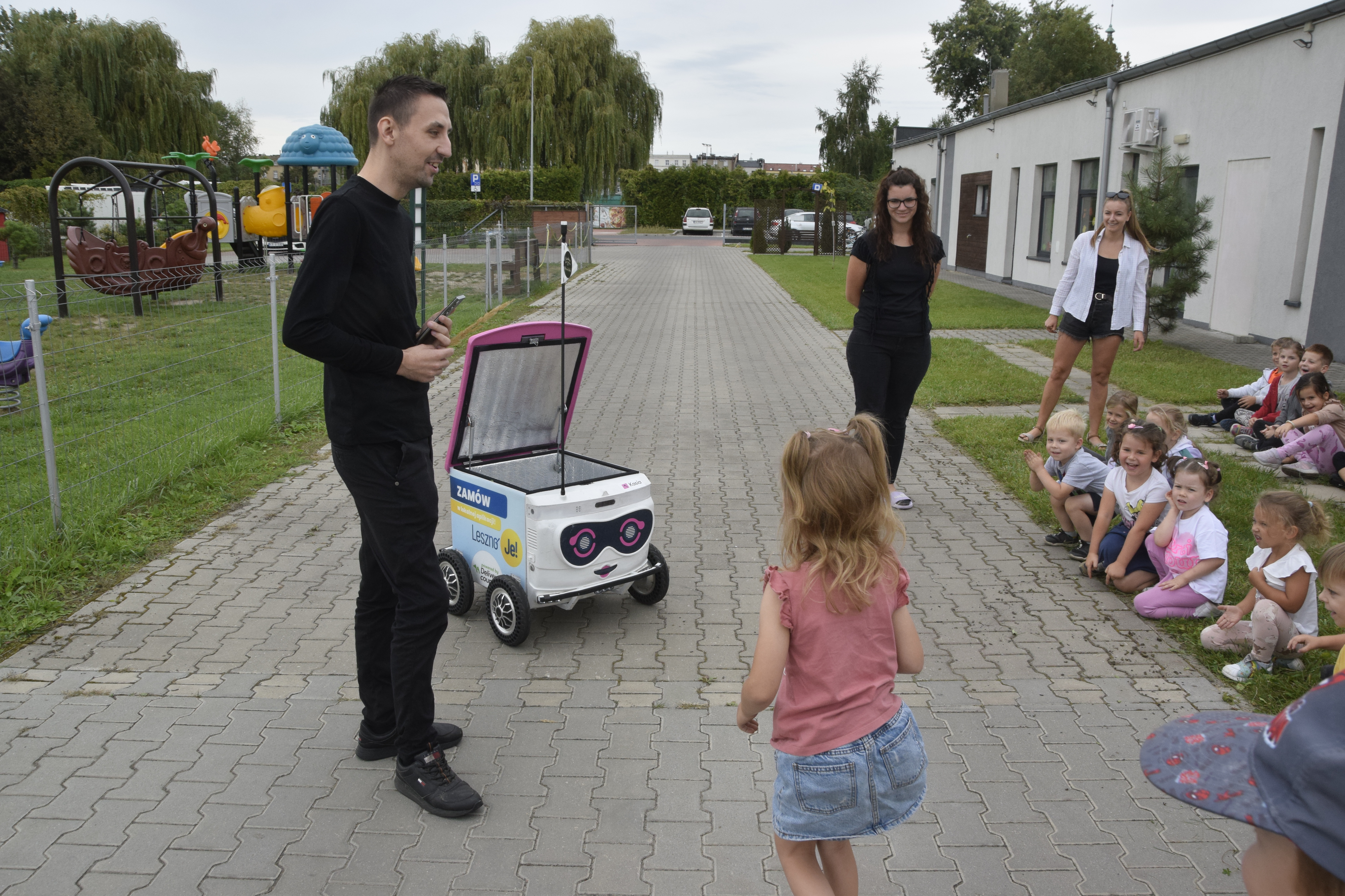 Kasia odwiedziła przedszkolaków z Norlandii