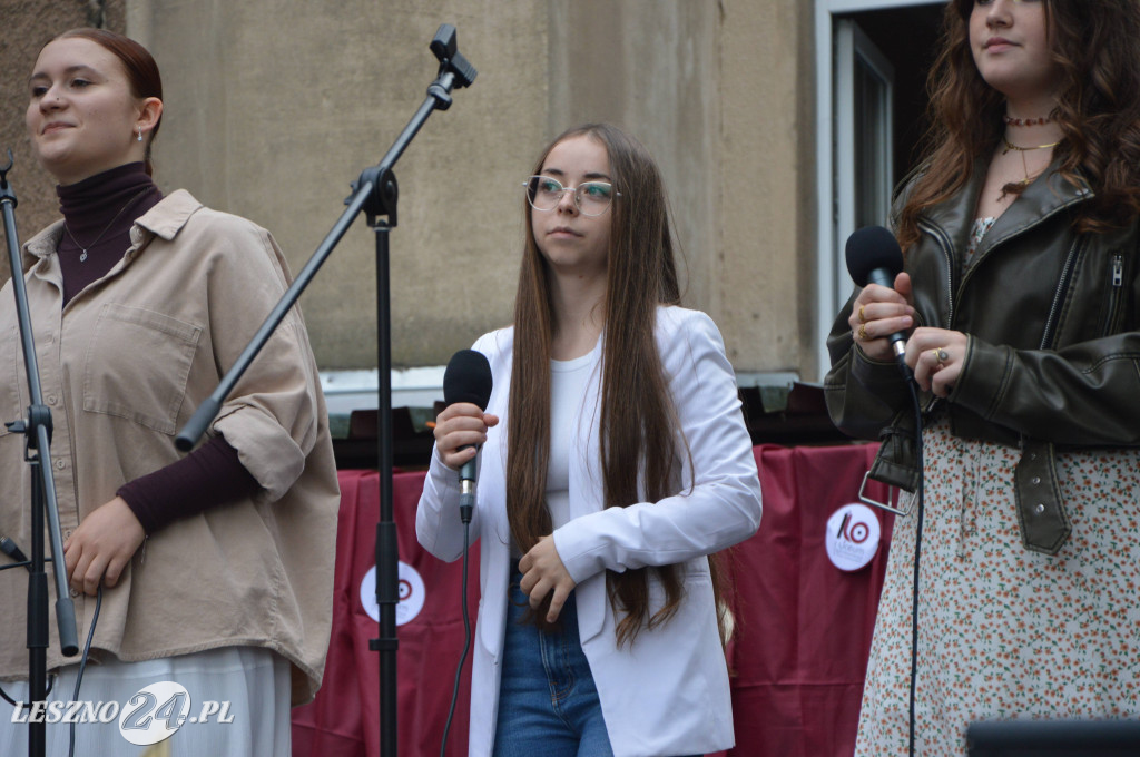 Piknik Leszczyńskich i otrzęsiny w I Liceum Ogólnokształcącym