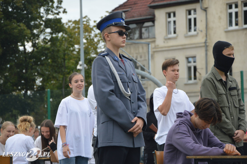 Piknik Leszczyńskich i otrzęsiny w I Liceum Ogólnokształcącym