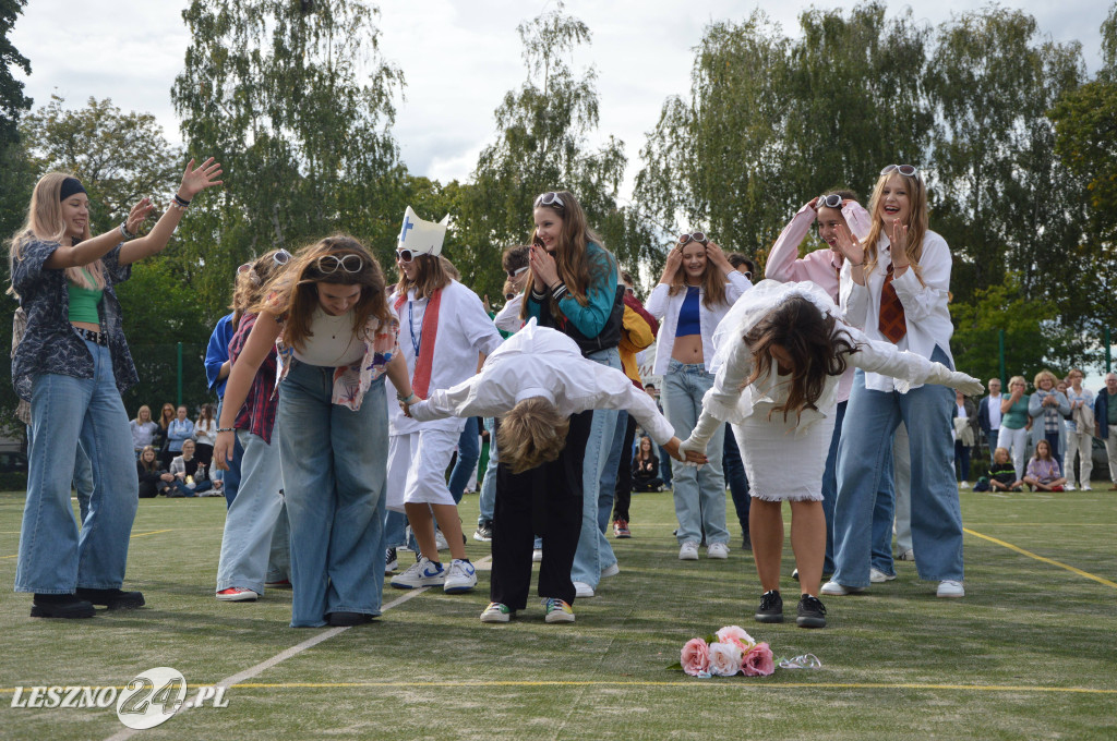 Piknik Leszczyńskich i otrzęsiny w I Liceum Ogólnokształcącym