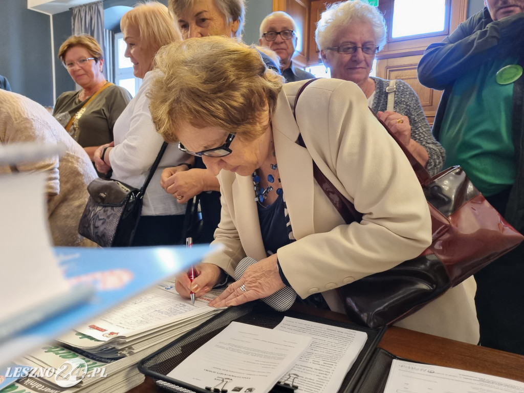 Konferencja Bezpieczny Senior w Lesznie