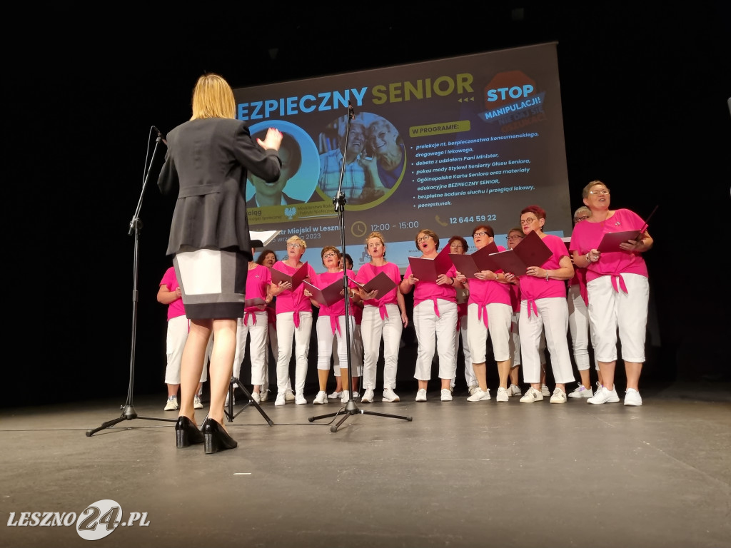 Konferencja Bezpieczny Senior w Lesznie