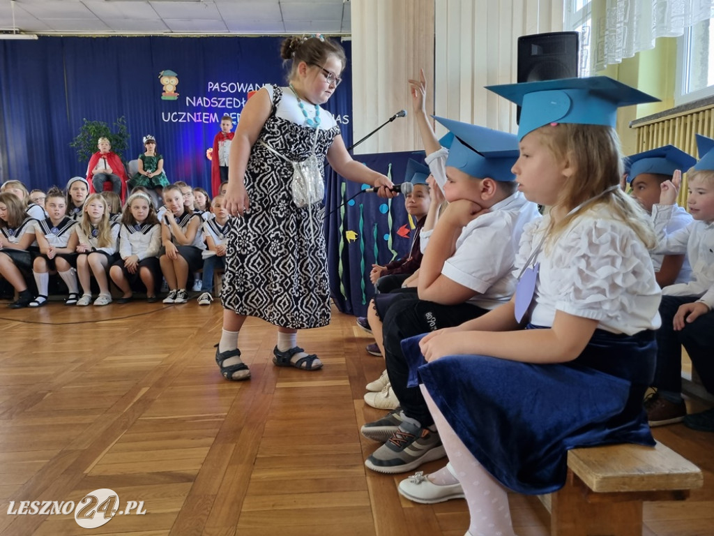 Pasowanie w SP 2 w Lesznie