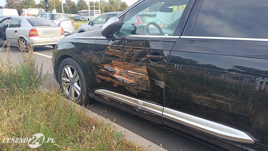 Dwie kolizje w tym samym i miejscu i czasie