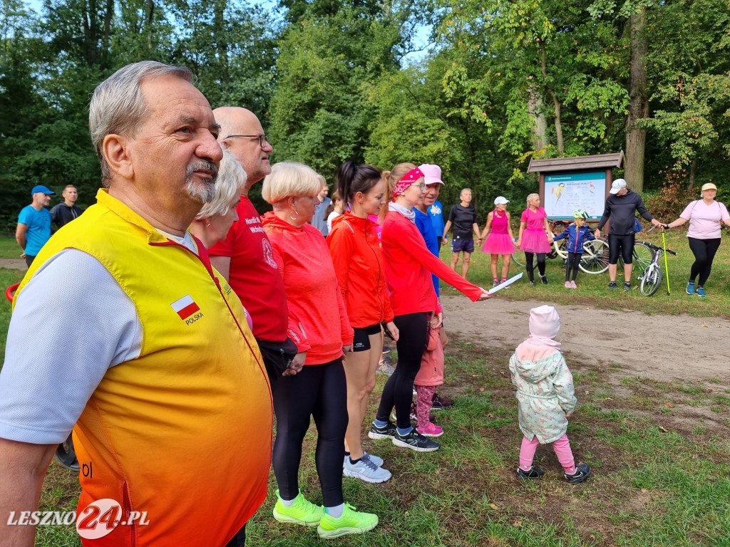 Różowy Marszobieg w Lesznie