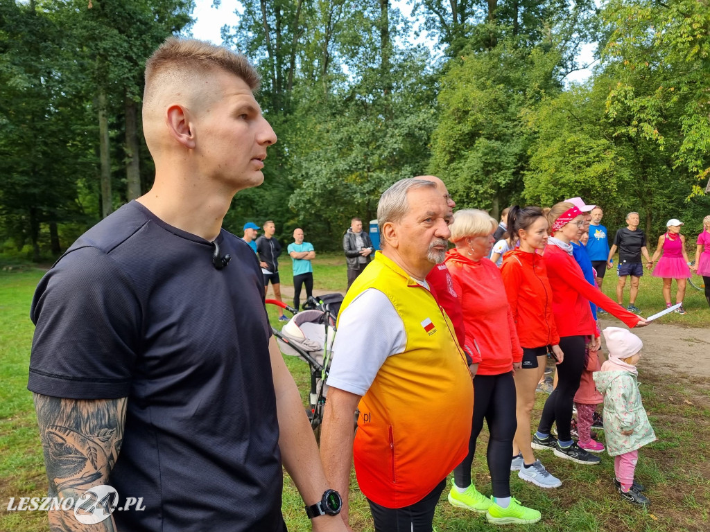 Różowy Marszobieg w Lesznie