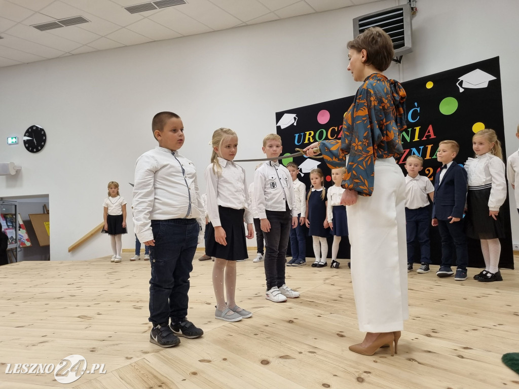 Pasowanie w SP Rydzyna
