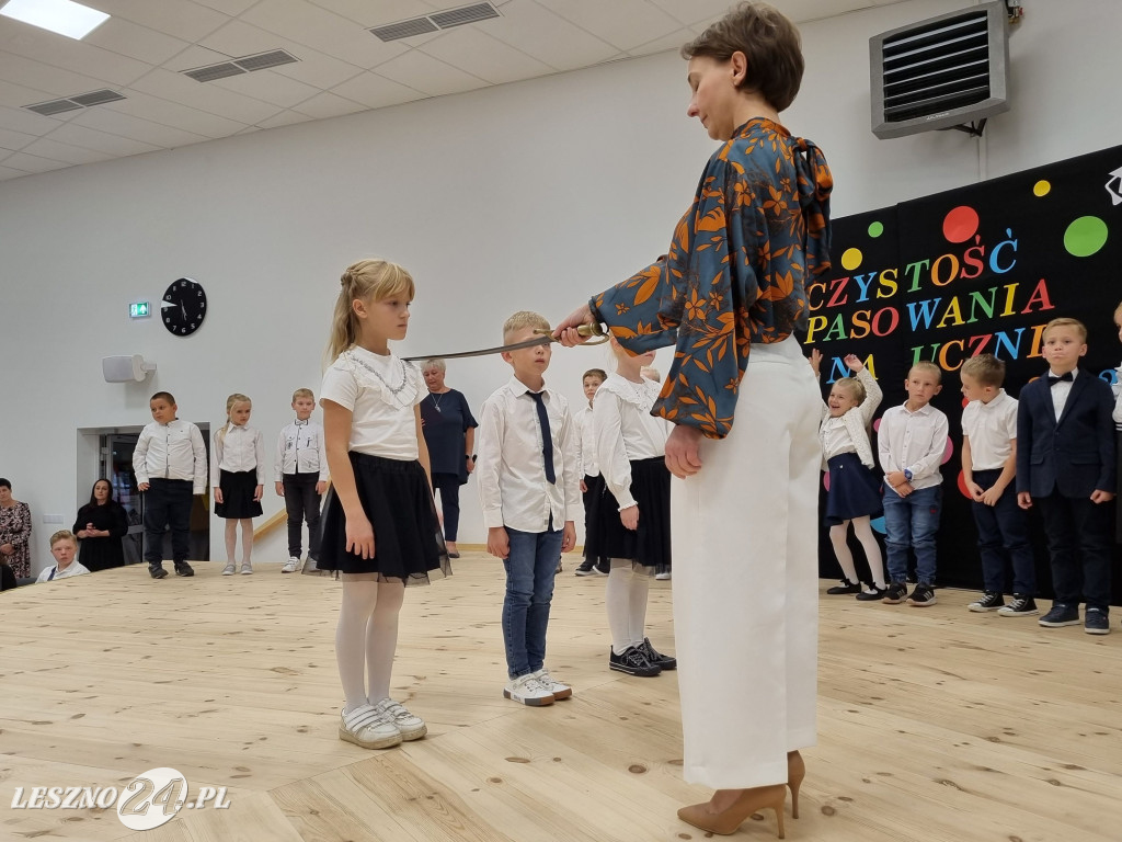 Pasowanie w SP Rydzyna