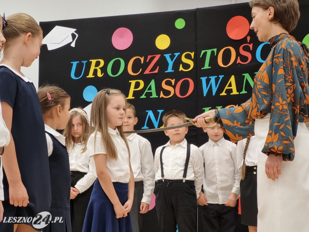 Pasowanie w SP Rydzyna