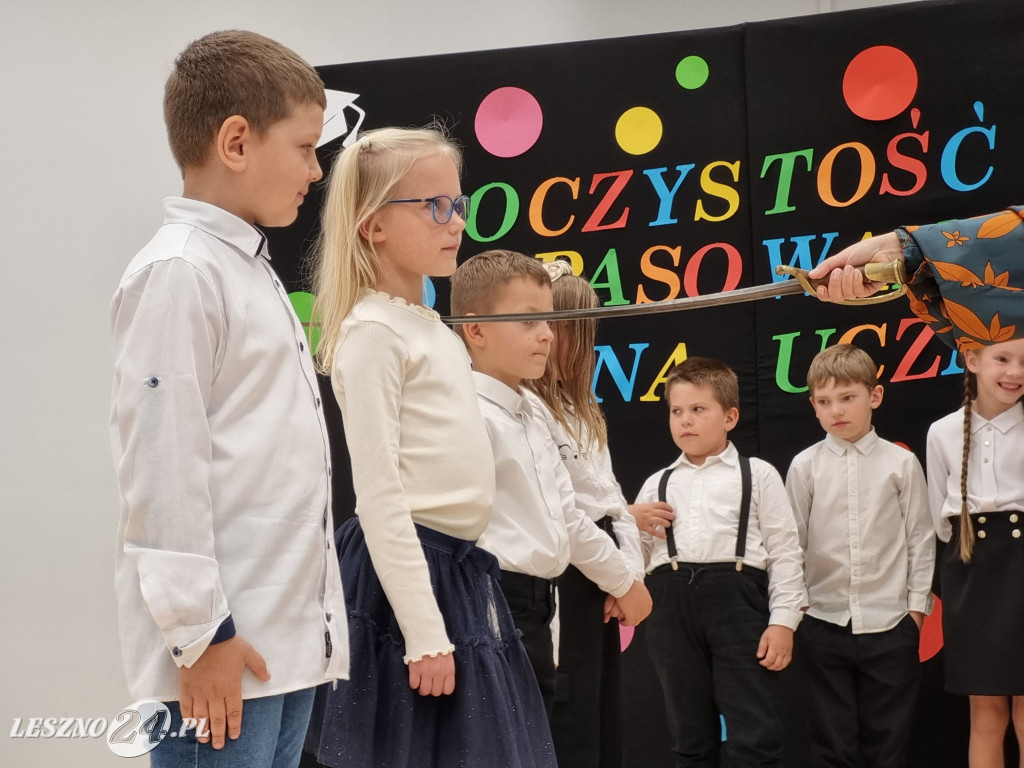 Pasowanie w SP Rydzyna