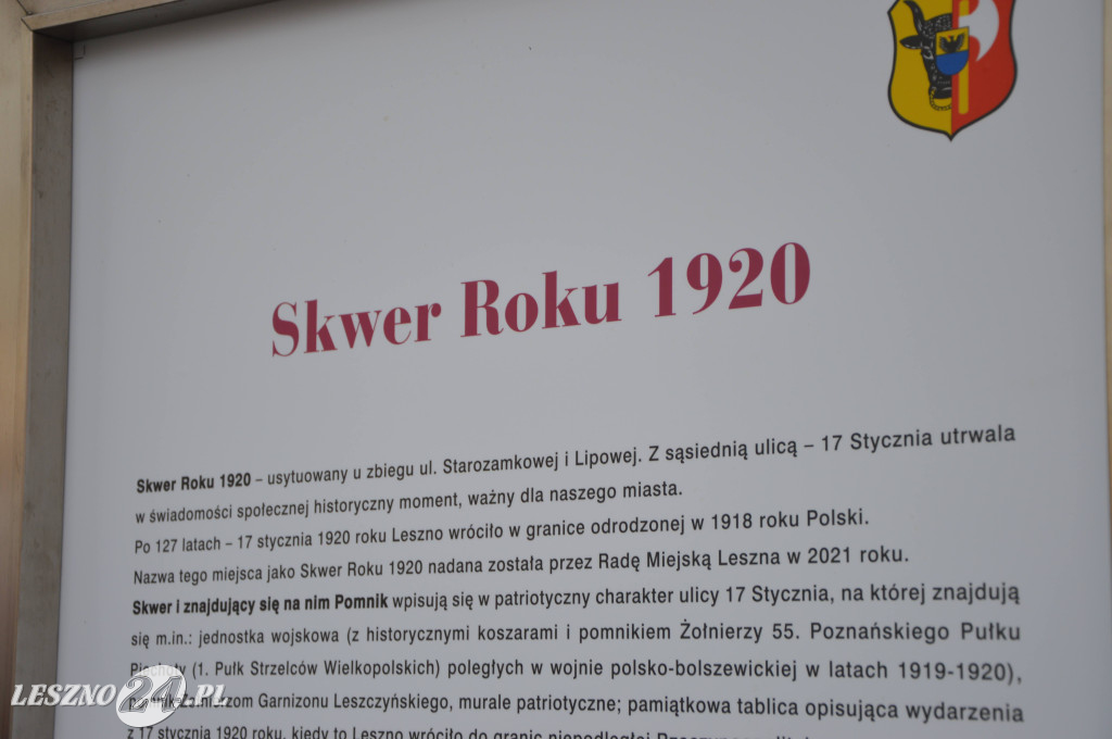 Pomnik Józefa Hallera uroczyście odsłonięty