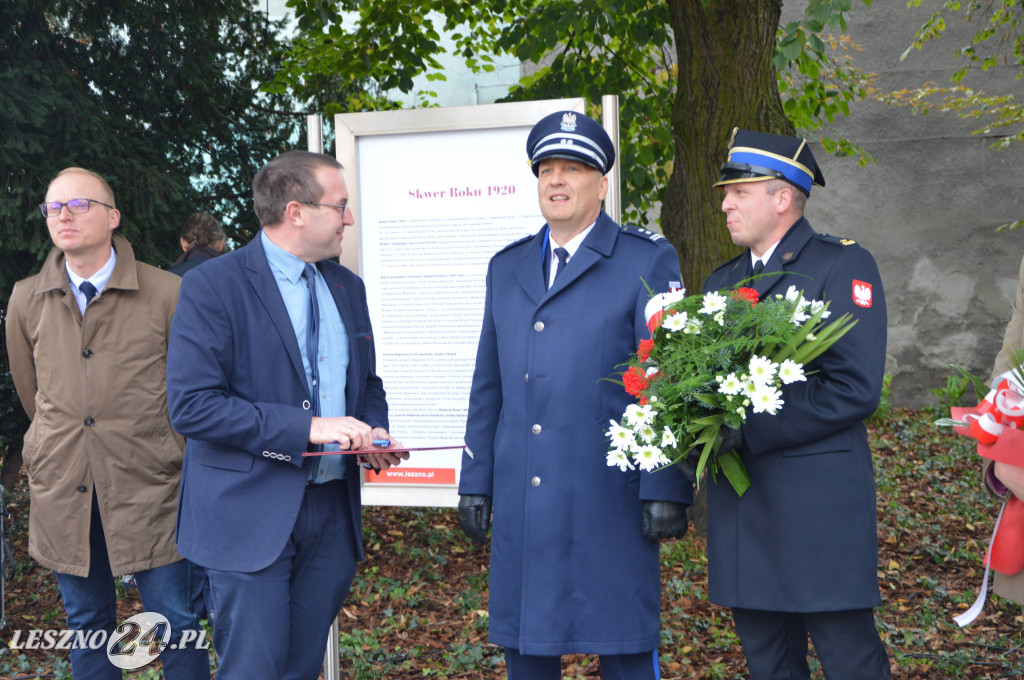 Pomnik Józefa Hallera uroczyście odsłonięty