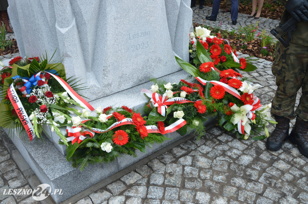 Pomnik Józefa Hallera uroczyście odsłonięty