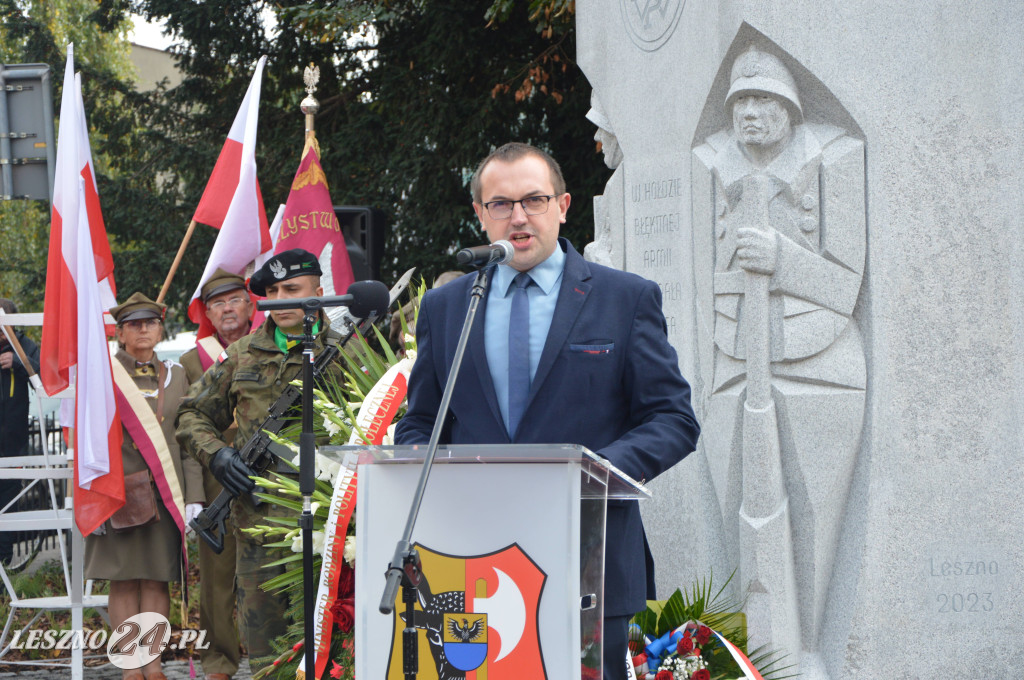 Pomnik Józefa Hallera uroczyście odsłonięty
