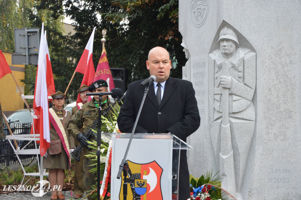 Pomnik Józefa Hallera uroczyście odsłonięty