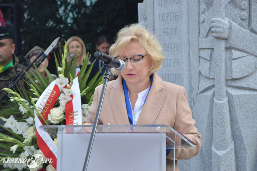 Pomnik Józefa Hallera uroczyście odsłonięty