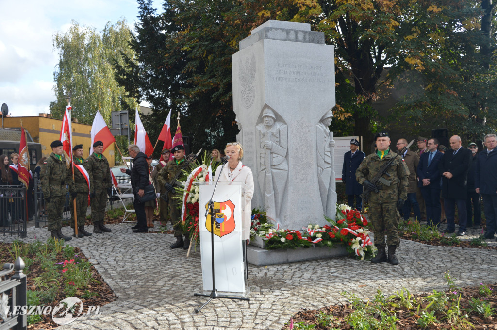 Pomnik Józefa Hallera uroczyście odsłonięty