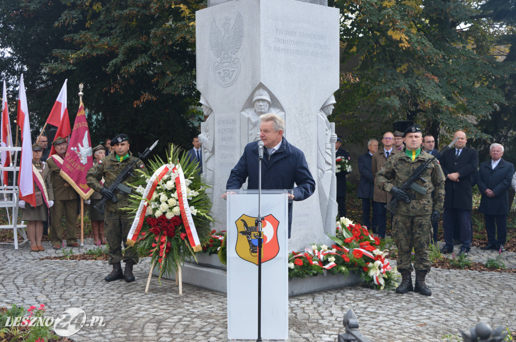Pomnik Józefa Hallera uroczyście odsłonięty