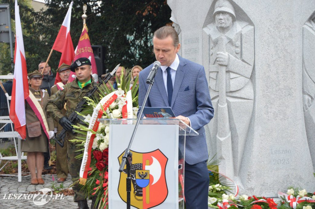 Pomnik Józefa Hallera uroczyście odsłonięty