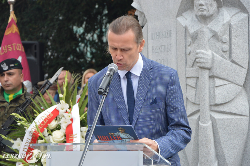 Pomnik Józefa Hallera uroczyście odsłonięty