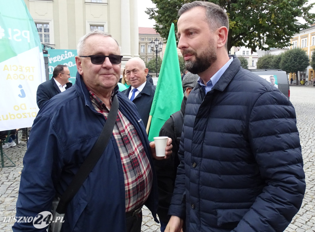 Władysław Kosiniak-Kamysz w Lesznie