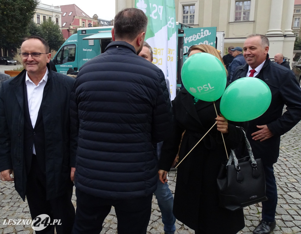 Władysław Kosiniak-Kamysz w Lesznie