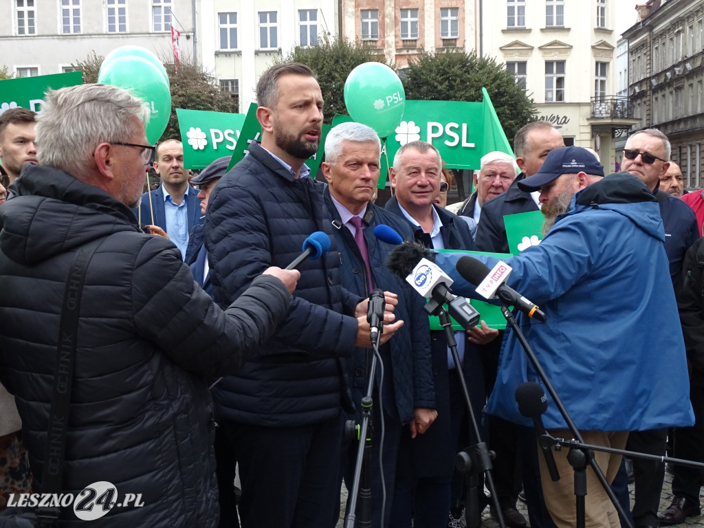 Władysław Kosiniak-Kamysz w Lesznie
