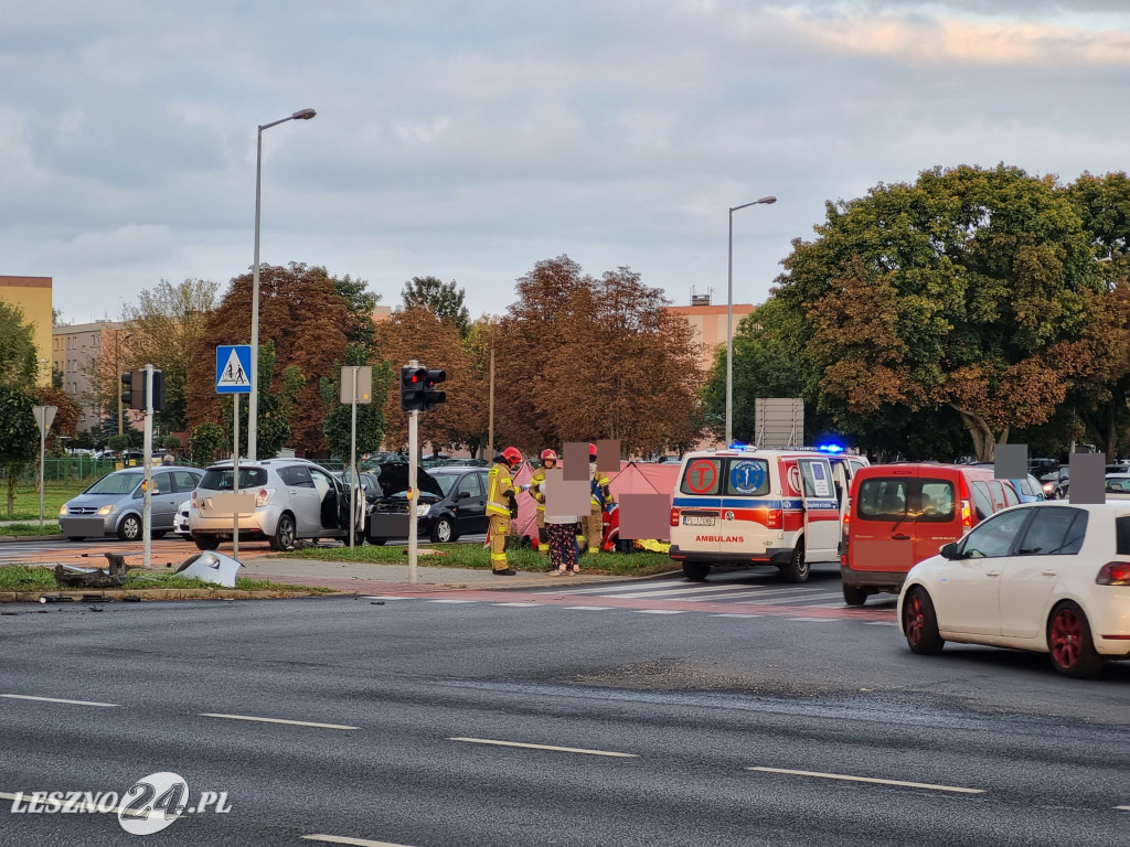 Zderzenie przy ul. Estkowskiego