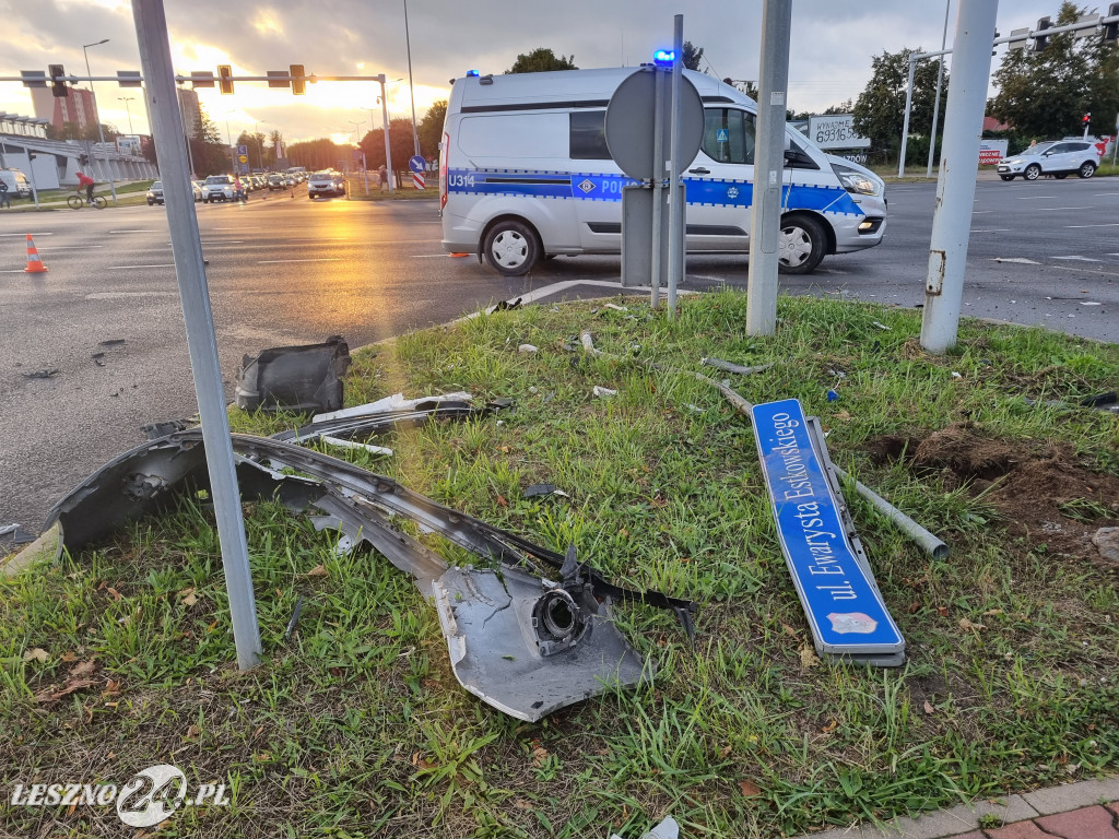 Zderzenie przy ul. Estkowskiego