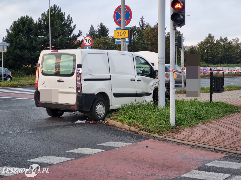 Zderzenie przy ul. Estkowskiego