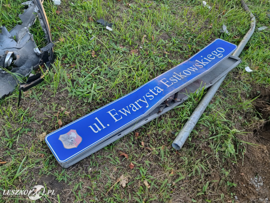 Zderzenie przy ul. Estkowskiego