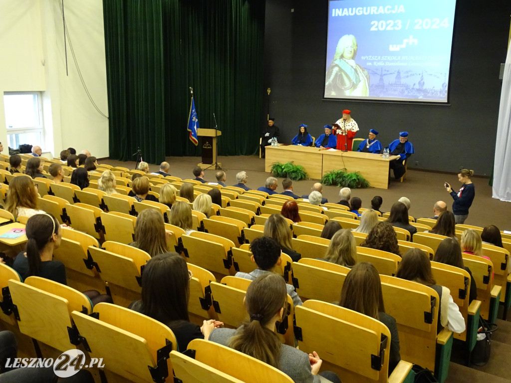 Inauguracja roku 2023/2024 na WSH w Lesznie