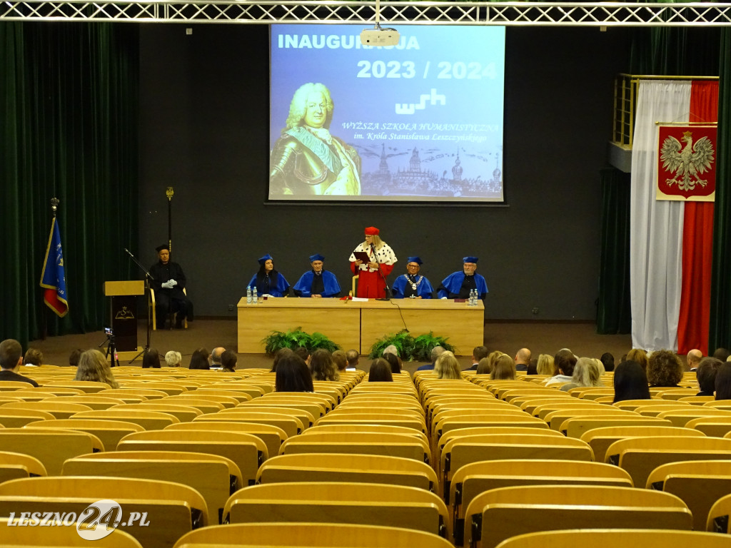 Inauguracja roku 2023/2024 na WSH w Lesznie
