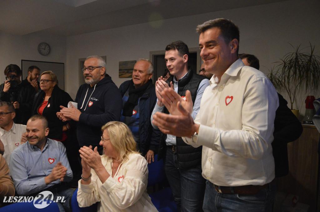 Wieczór wyborczy Koalicji Obywatelskiej w Lesznie