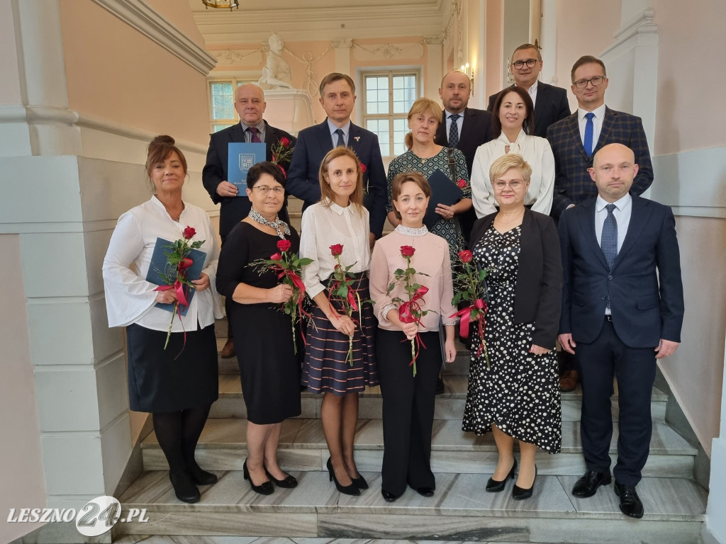 Nagrodzeni nauczyciele z gminy Rydzyna