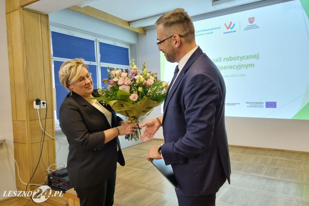 Otwarcie sali robotycznej w szpitalu