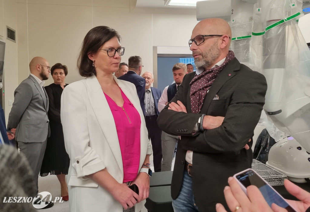 Otwarcie sali robotycznej w szpitalu