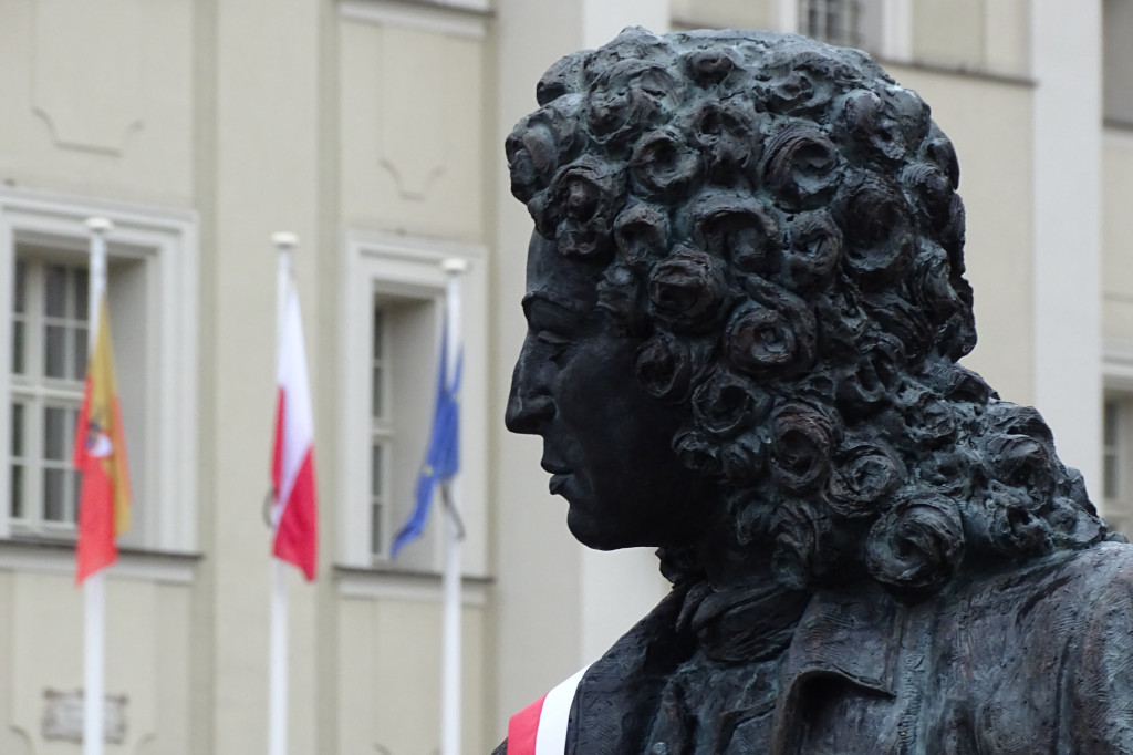 Odsłonięcie pomnika Króla Stanisława Leszczyńskiego w Lesznie