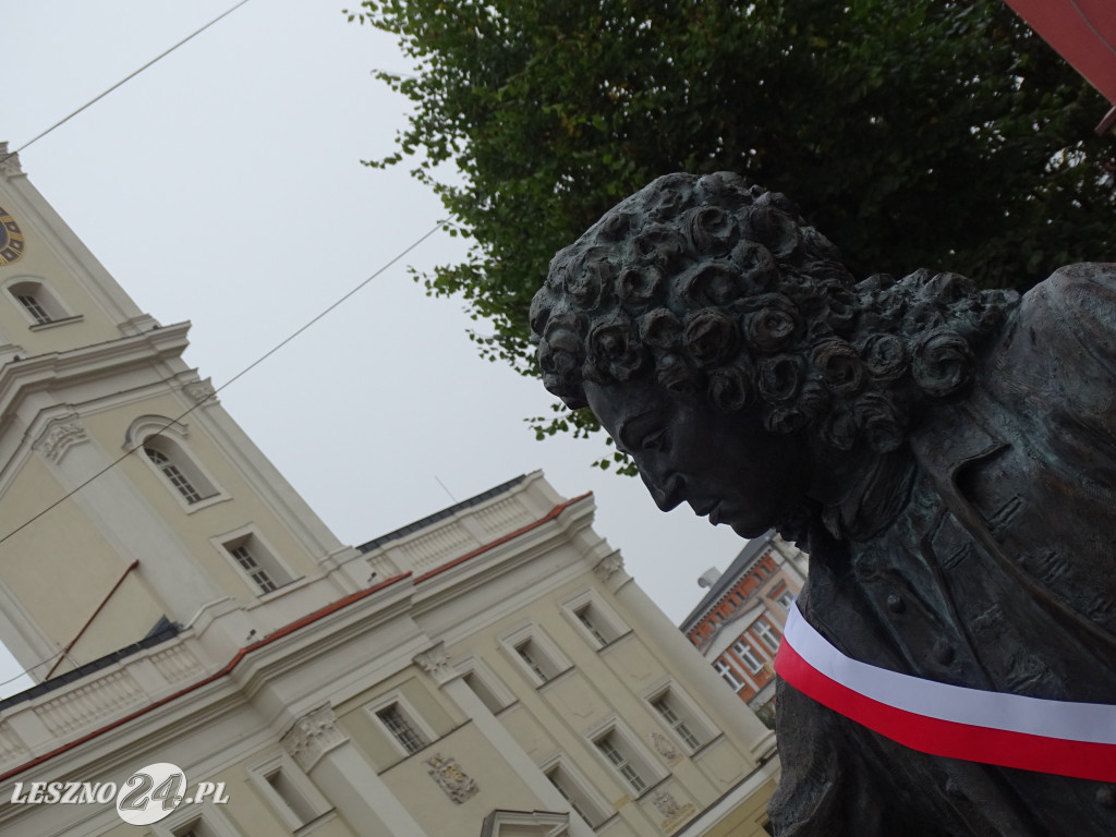 Odsłonięcie pomnika Króla Stanisława Leszczyńskiego w Lesznie