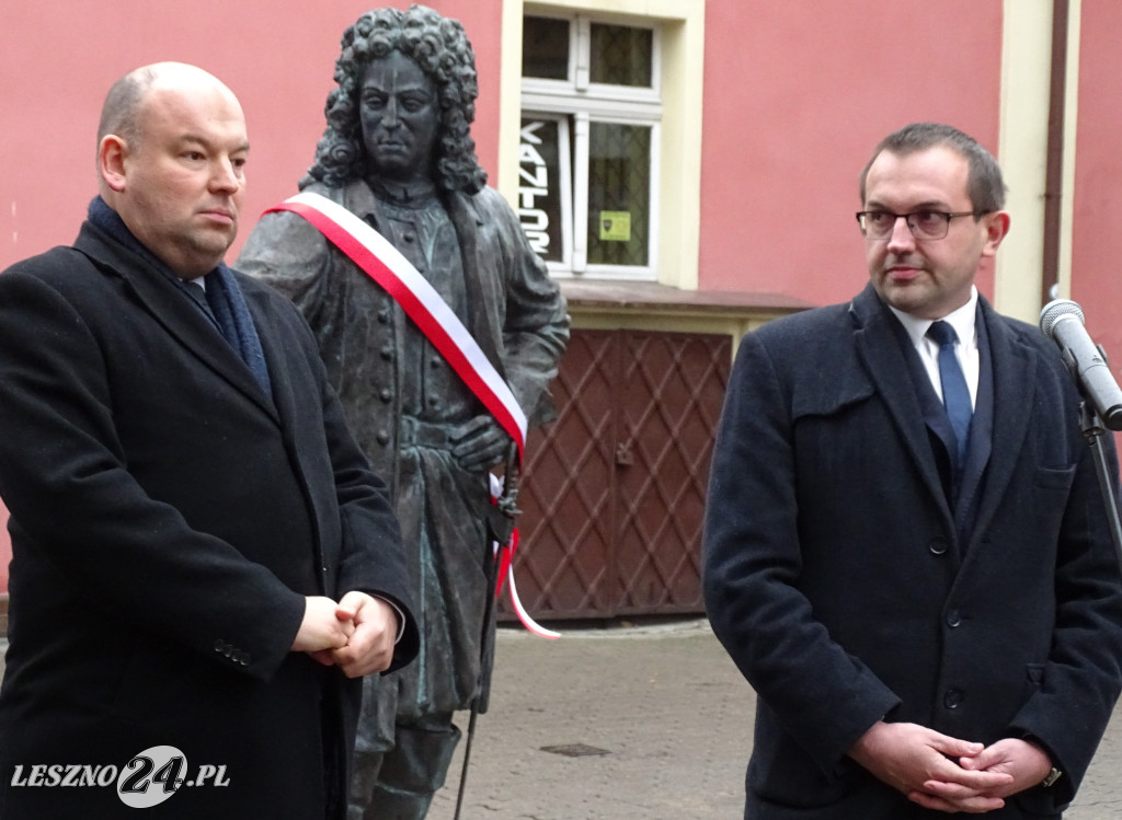 Odsłonięcie pomnika Króla Stanisława Leszczyńskiego w Lesznie