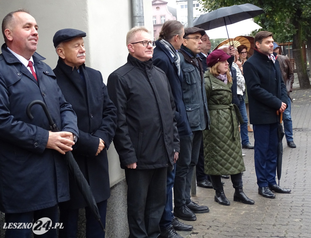 Odsłonięcie pomnika Króla Stanisława Leszczyńskiego w Lesznie