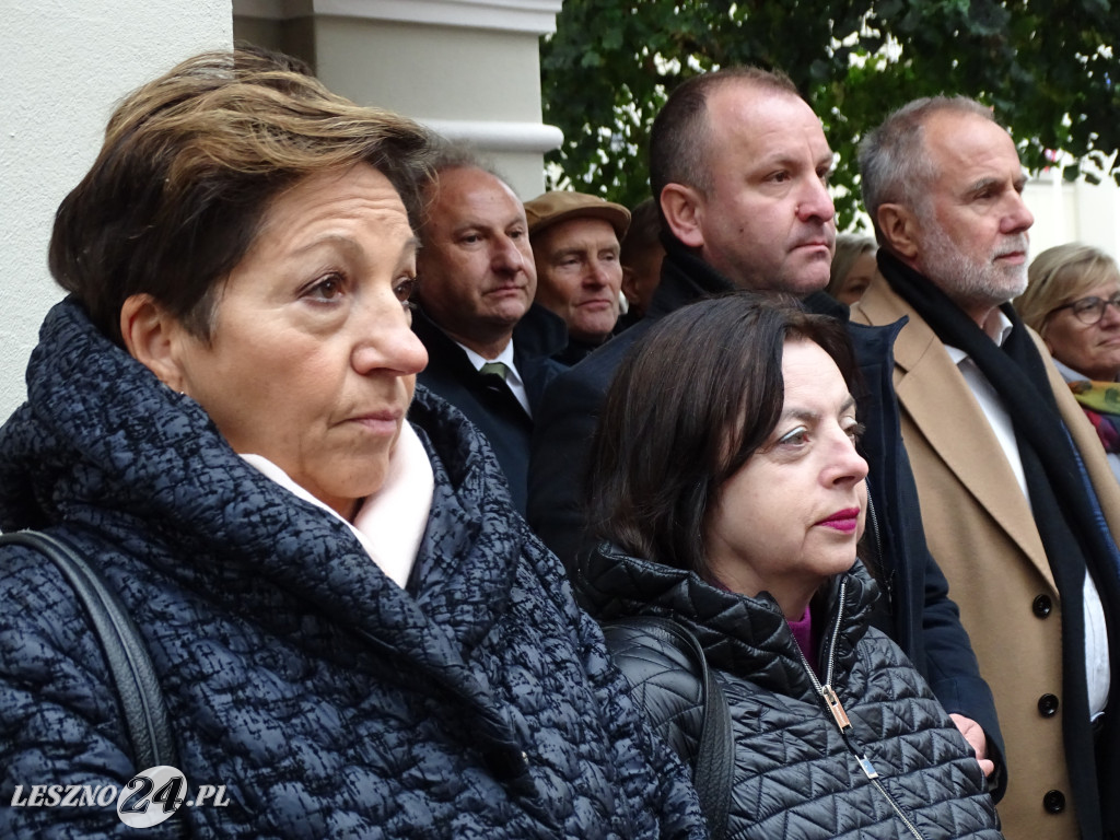 Odsłonięcie pomnika Króla Stanisława Leszczyńskiego w Lesznie
