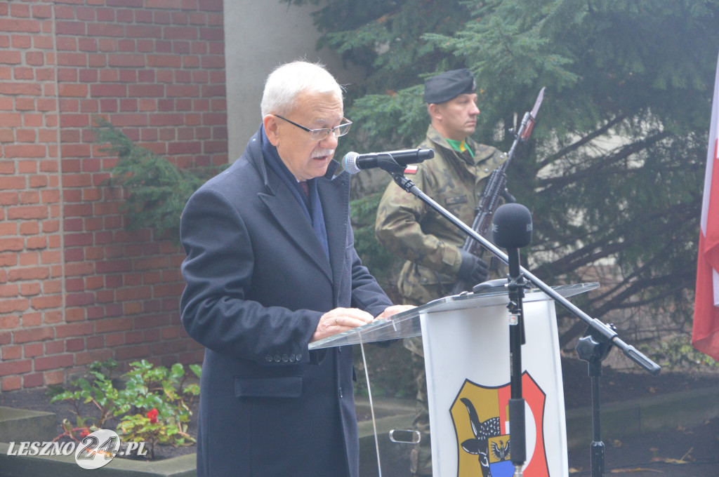 Uczcili pamięć zamordowanych w Lesznie