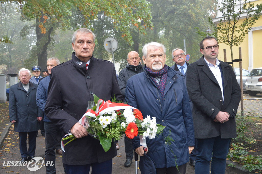Uczcili pamięć zamordowanych w Lesznie