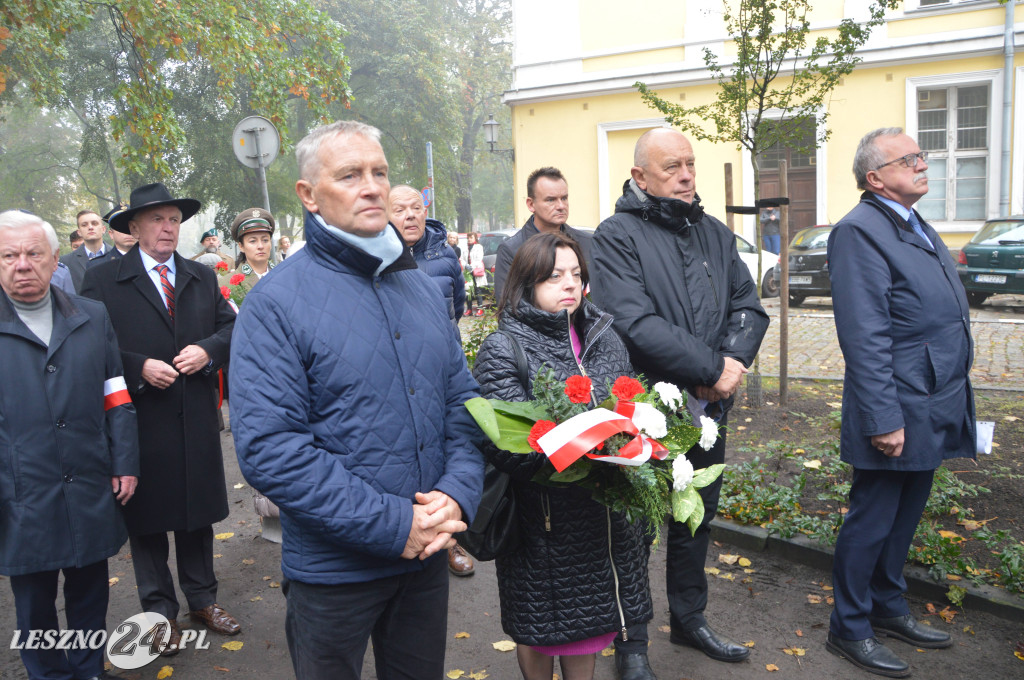 Uczcili pamięć zamordowanych w Lesznie
