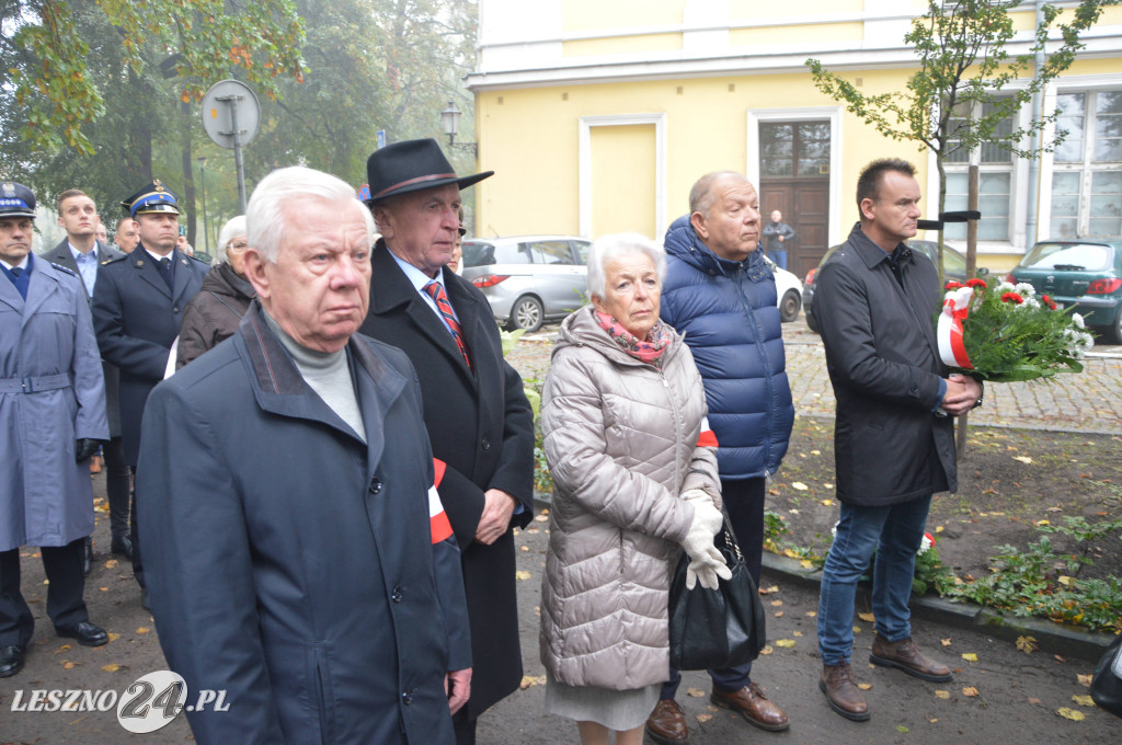 Uczcili pamięć zamordowanych w Lesznie