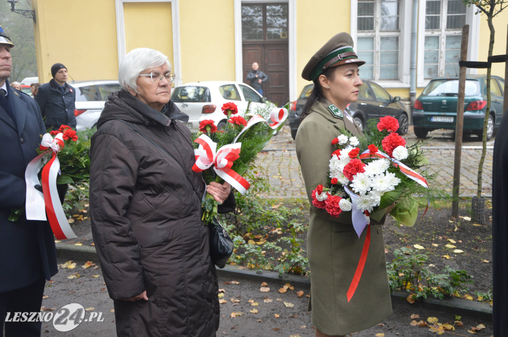Uczcili pamięć zamordowanych w Lesznie