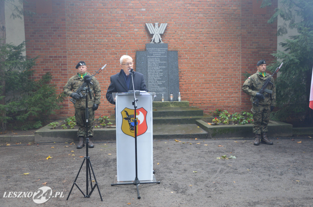 Uczcili pamięć zamordowanych w Lesznie