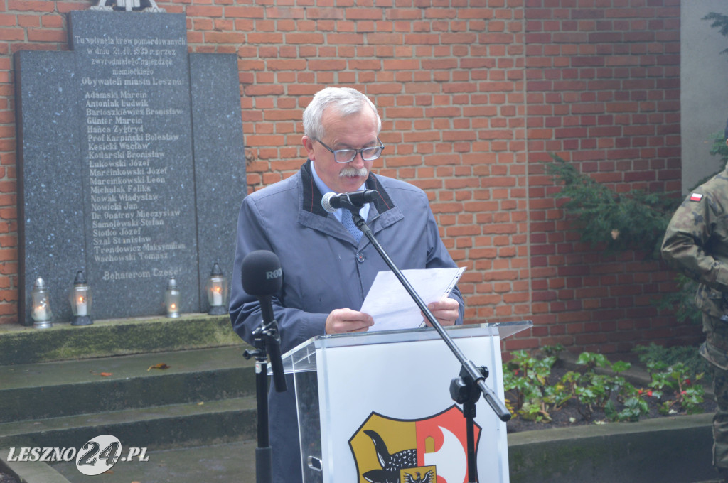 Uczcili pamięć zamordowanych w Lesznie