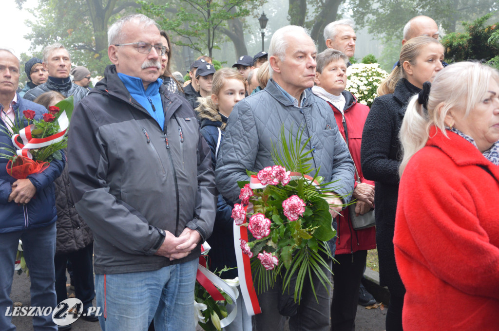 Uczcili pamięć zamordowanych w Lesznie